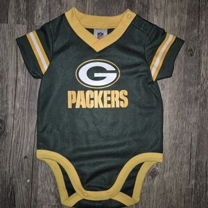 NFL Green and Yellow Infant Bodysuit